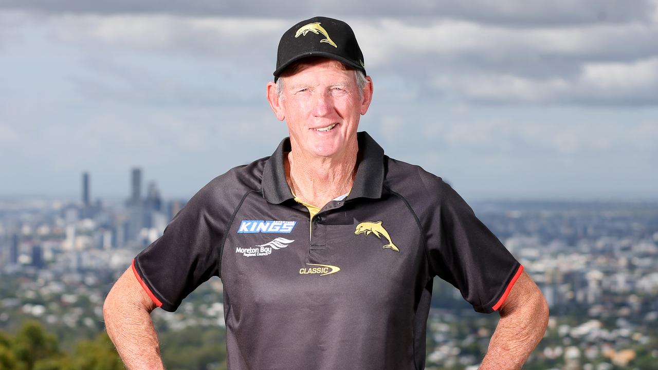 Wayne Bennett has a big job ahead of him at the Dolphins. Picture: Steve Pohlner