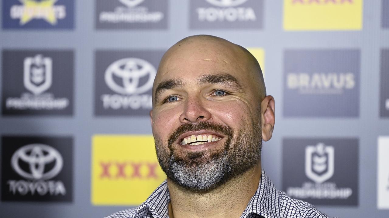Cowboys coach Todd Payten isn’t complaining about the draw. Picture: Ian Hitchcock/Getty