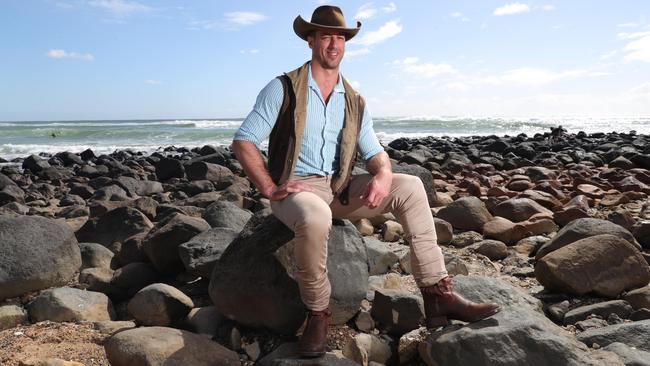 Khory Hancock is the Environmental Cowboy. Picture: Glenn Hampson