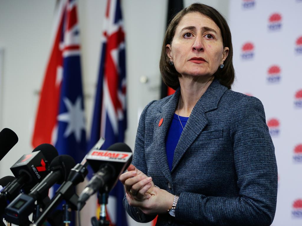 NSW Premier Gladys Berejiklian says the Queensland checkpoint won’t be moving to NSW. Picture: Gaye Gerard / NCA NewsWire