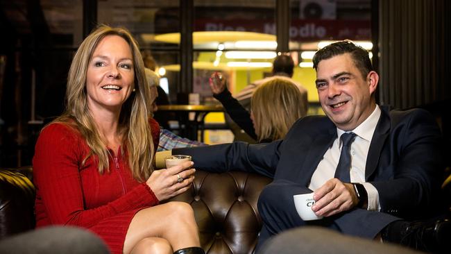 Martin Gardener and Melanie Shaw met online and their first date was low-cost, they had a lunchtime coffee.
