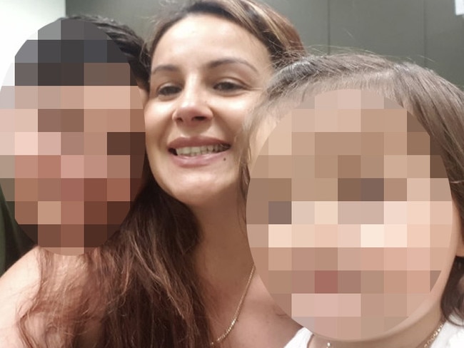 De Maria’s girlfriend Sylvia Benafante, 37, was allegedly seen on CCTV with De Maria at the Gymea unit block.