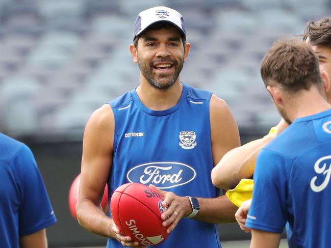 Jack Martin at training on Tuesday. Picture: Mark Wilson