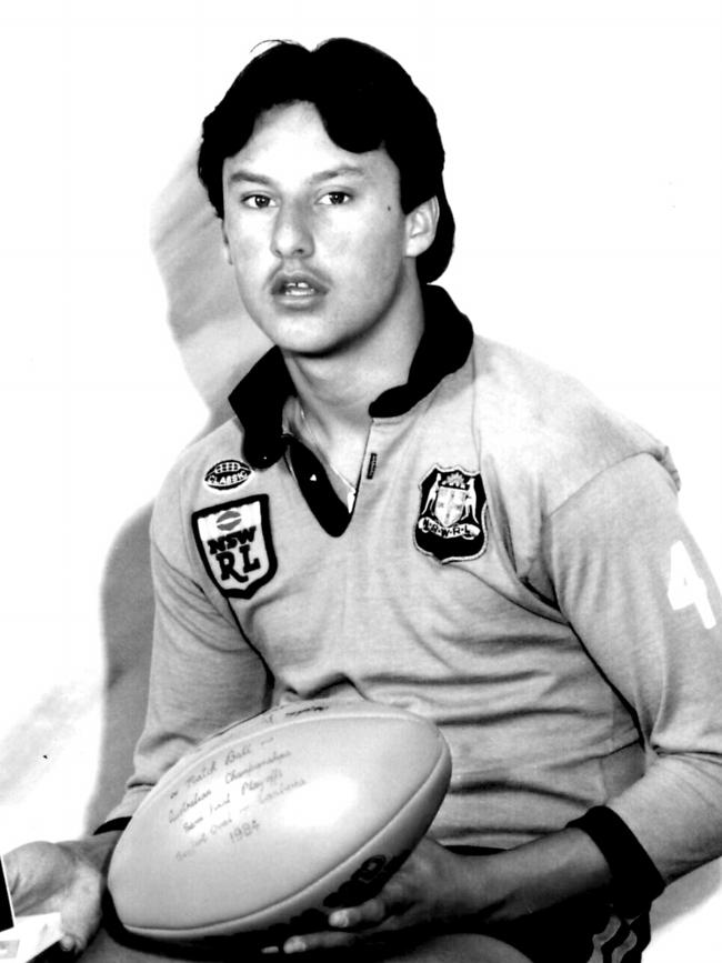 Daley in 1984 when he was a student at Junee High School.