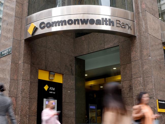 SYDNEY, AUSTRALIA - NCA NewsWire Photos AUGUST, 12, 2020: Generic view of a Commonwealth Bank of Australia (CBA) in Sydney. Picture: NCA NewsWire/Bianca De Marchi