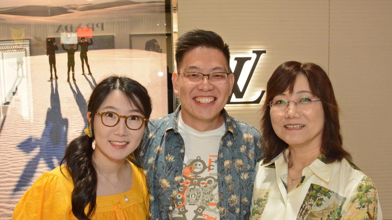 Jacqueline Yin, Tony Ding and Baoxia Ren at Pacific Fair Luxury Soiree, Broadbeach. Pic: Regina King