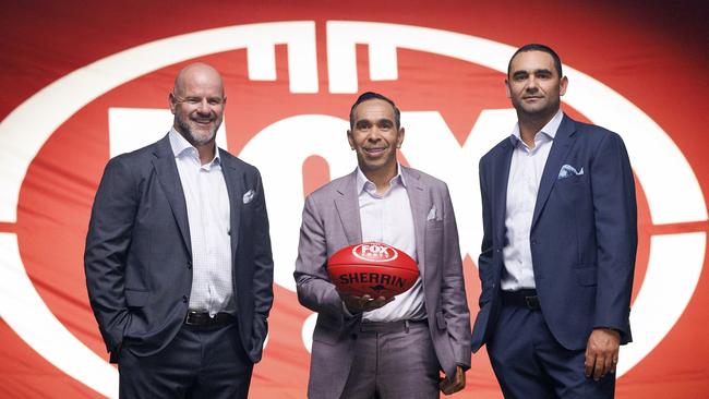 Mark Ricciuto, Eddie Betts and Shaun Burgoyne will be part of Fox Footy’s AFL coverage.