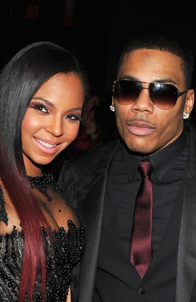 Ashanti and Nelly have welcomed their first child together. Picture: Theo Wargo/Getty Images