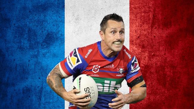 Mitchell Pearce has shared his knowledge of France.