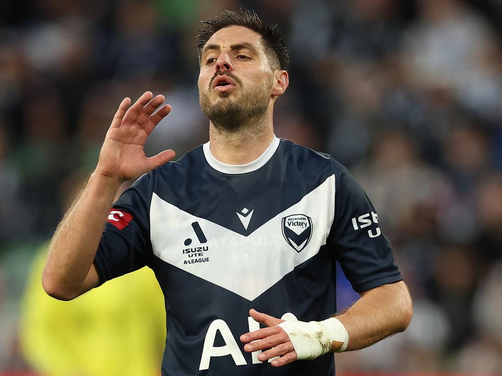 Bruno Fornaroli is on the outer at the Victory. Picture: Robert Cianflone/Getty Images