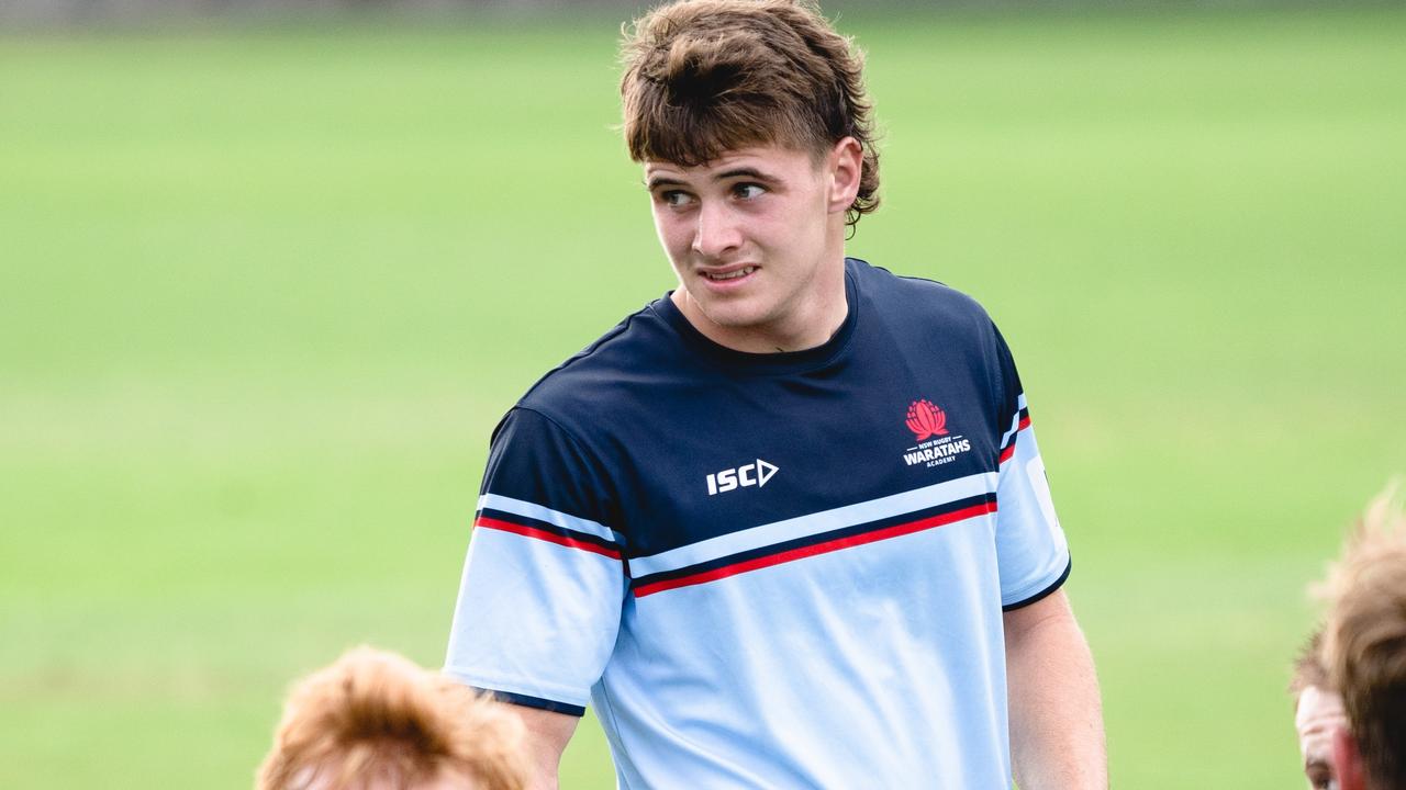 Teddy Wilson in his Waratahs kit. He is another NSW player in the squad. Pic: Supplied.