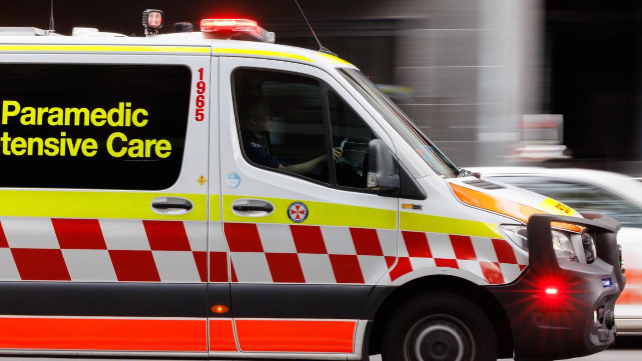 Paramedics have rushed people to hospital after separate Sydney crashes. Picture: NewsWire/Tim Pascoe