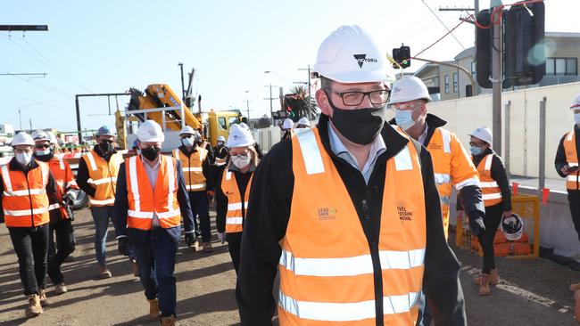 Victorian Premier Daniel Andrews. Picture David Crosling/ POOL via NCA NewsWire