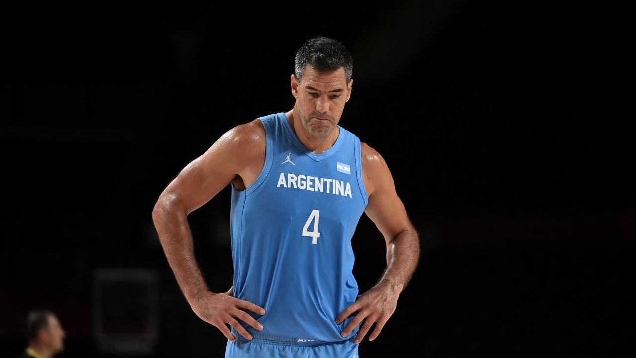 Argentina's Luis Scola ended his legendary international career against Australia – and received a wonderful send-off.