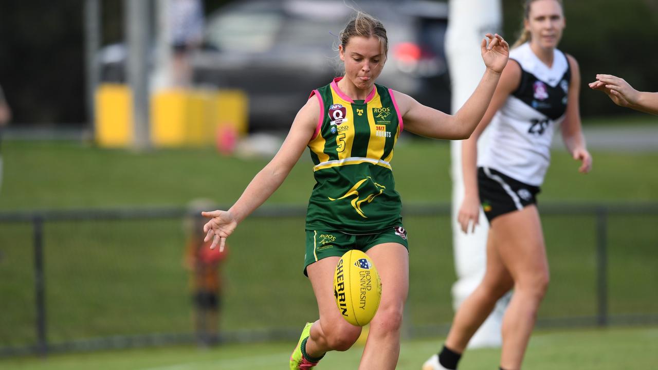 Maroochydore Roos player Abbey Rankin. Picture: Highflyer Images.