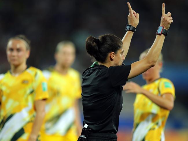 VAR was used during the Women’s World Cup in France.