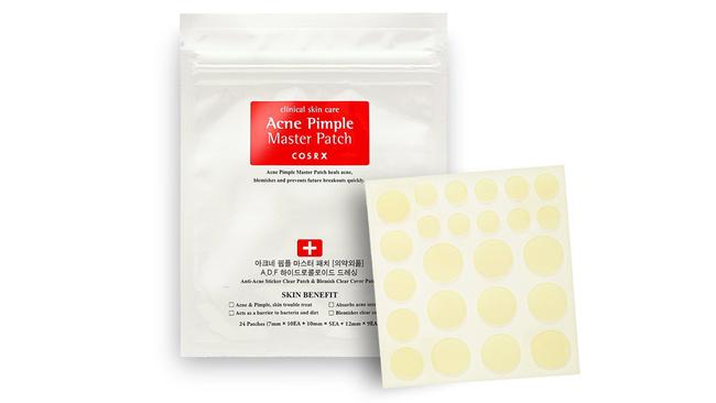 The Cosrx Acne Pimple patches cost $5.