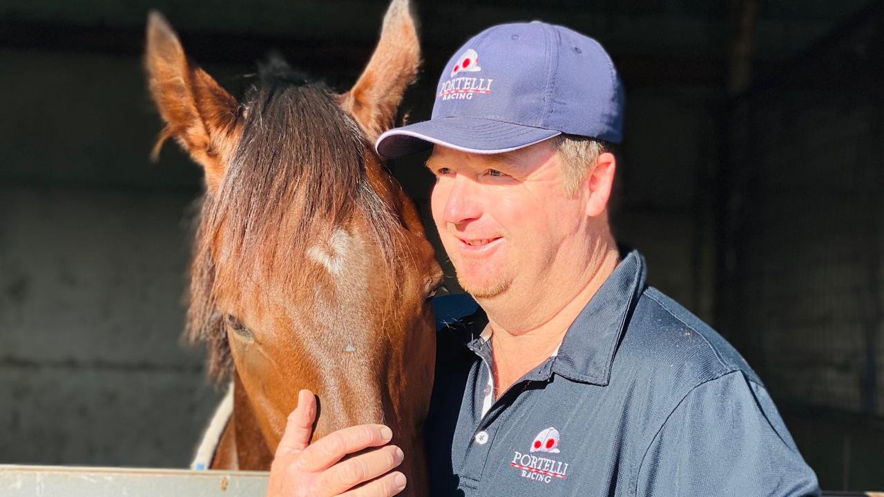 A decision made while re-educating a horse led to Gary Portelli turning his hand to training.