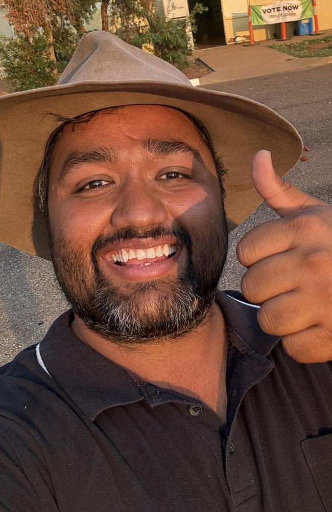 Barkly Regional Council 2024 candidate Sid Vashist, a former councillor, will become mayor after winning more than half of the primary votes. Picture: Facebook