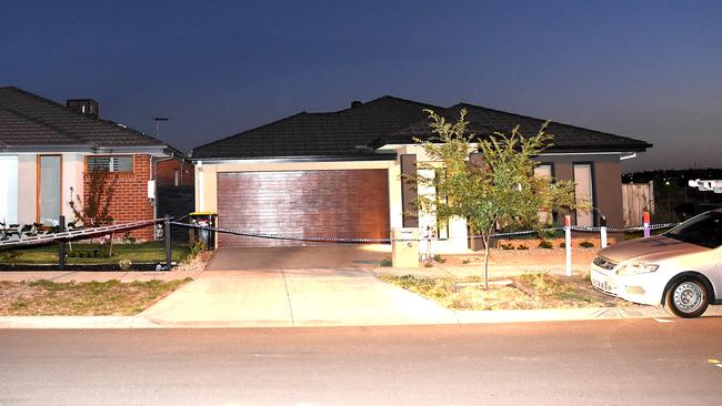 A woman was found dead at a Diggers Rest home overnight. Picture: Nicole Garmston