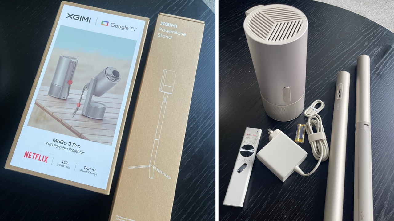 Out of the box, the MoGo 3 Pro is sleek. Picture: Mike Cook.