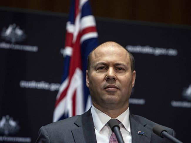 Treasurer Josh Frydenberg. Picture: NCA NewsWire/Gary Ramage