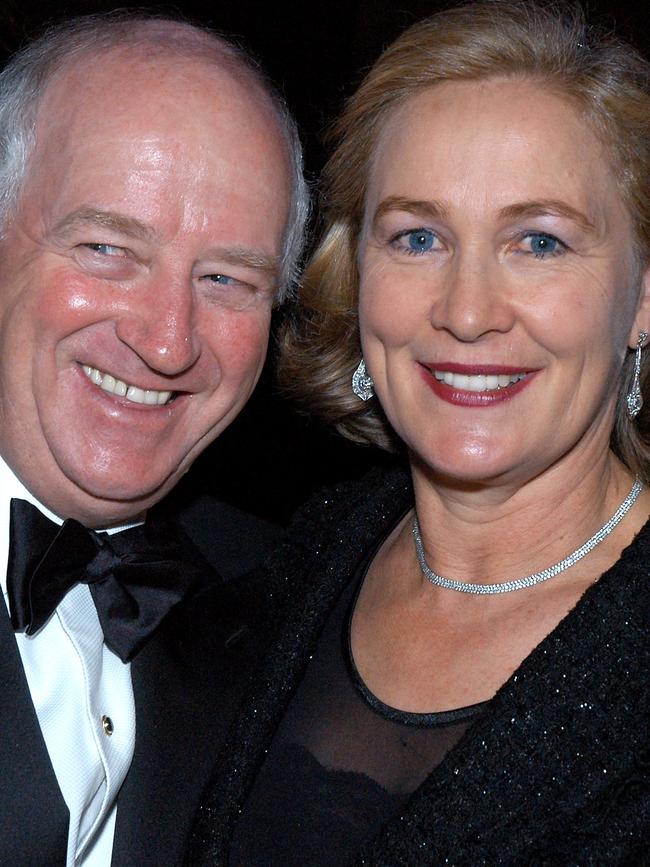 David Marriner with wife Elaine.