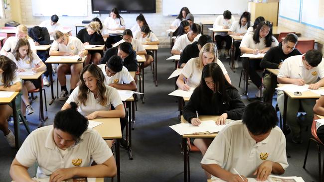 HSC exams start on Thursday. Picture: Jonathan Ng