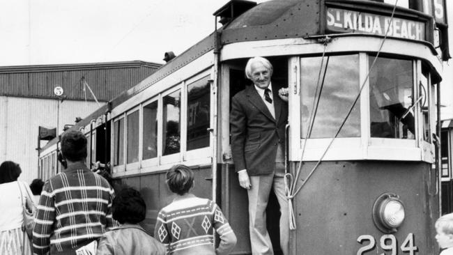 An old Melbourne tram