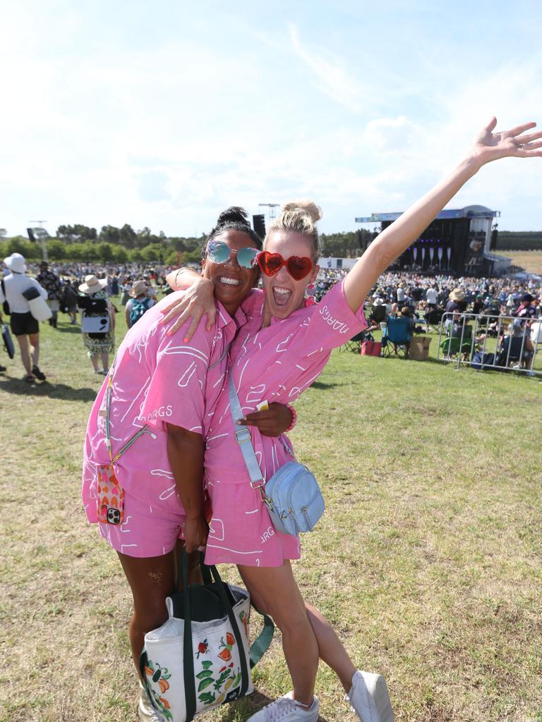 Dom Rollins and Sarah Beards at a Day on the Green with The Teskey Brothers. Picture: Mike Dugdale