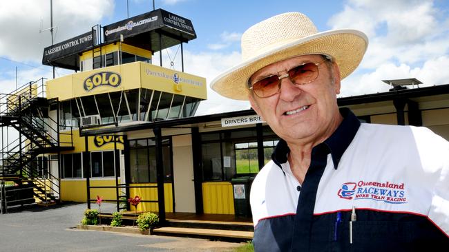 Queensland Raceways owner John Tetley at the Lakeside track.