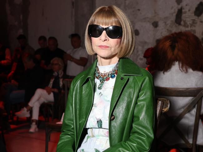 Anna Wintour knows how to be bad, with bells on. Picture: Arnold Jerocki/Getty Images