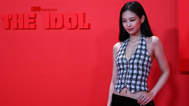 South Korean singer and actress Jennie Kim. Picture: Patticia De melo Moreira/AFP<br/>