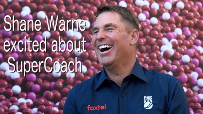 Shane Warne excited about SuperCoach