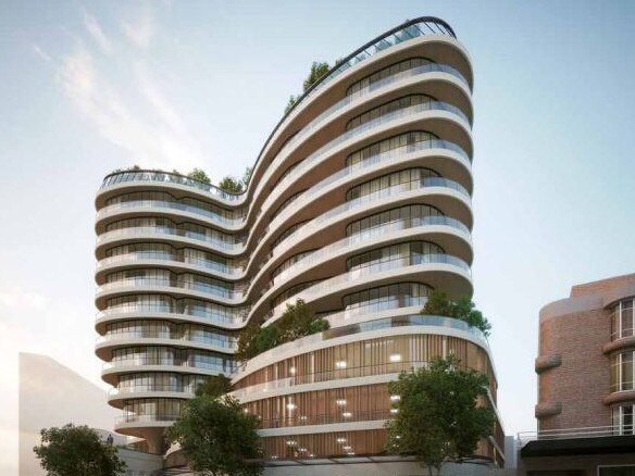 Artist impressions of 36-148 New South Head Road, Edgecliff