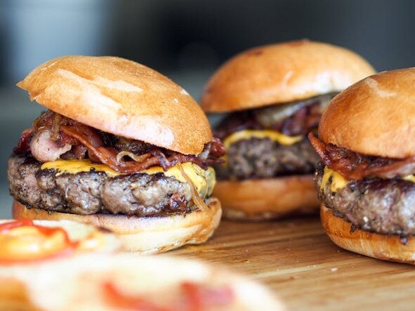 Bugs on the surface of meat can be minced throughout a burger