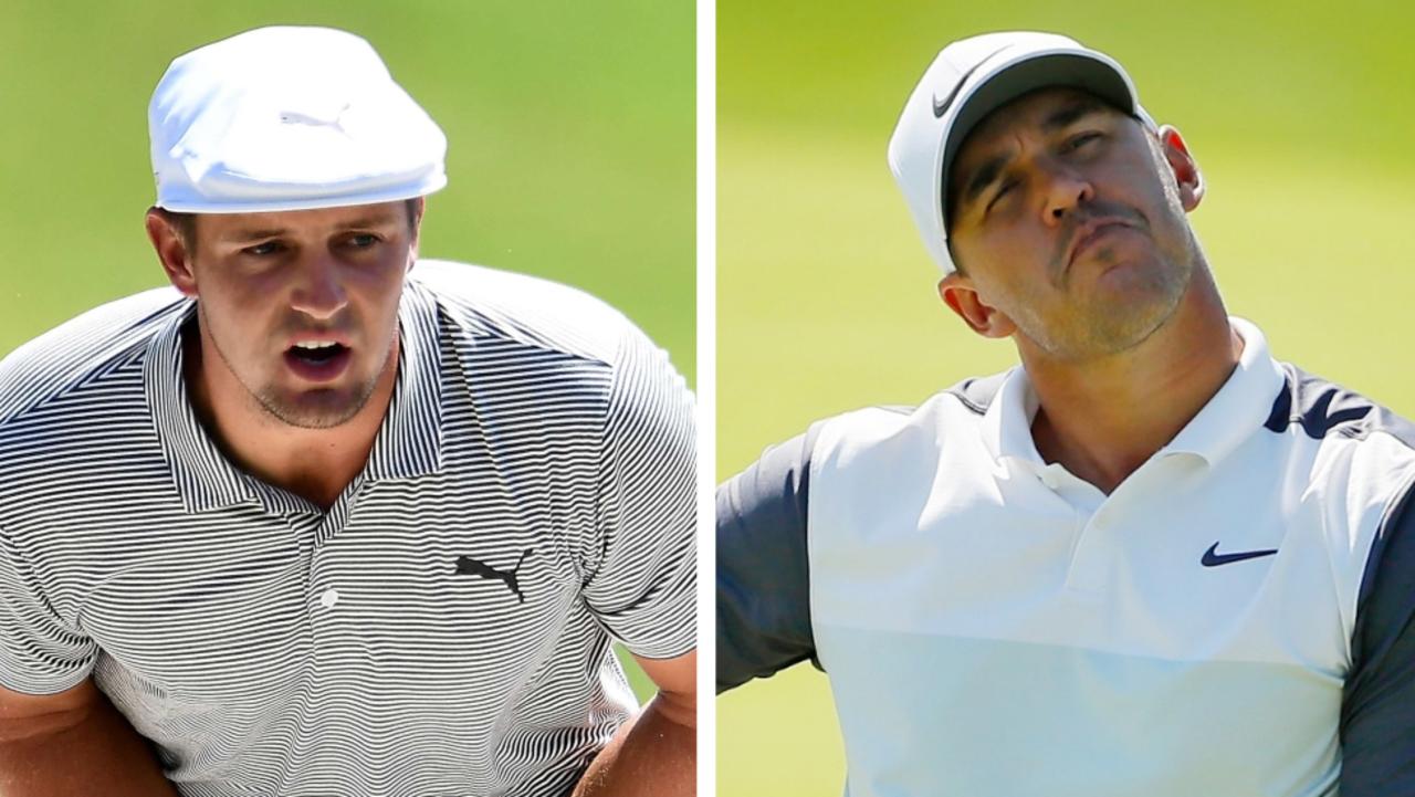 PGA Tour Bryson DeChambeau slow play saga Brooks Koepka confronted