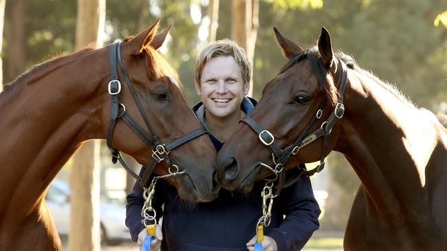 Bjorn Baker has reason to smile after his career switch. Photo: Chris Pavlich