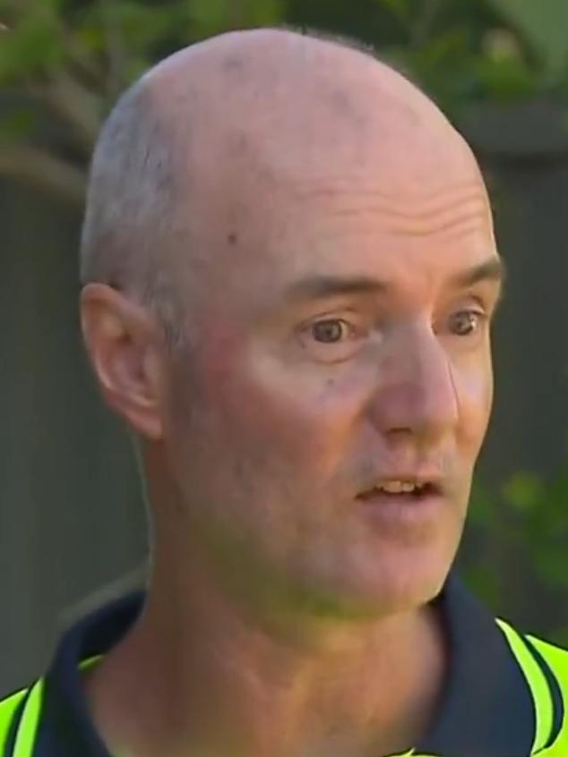 Resident Anthon Stone speaking to 7News Adelaide.