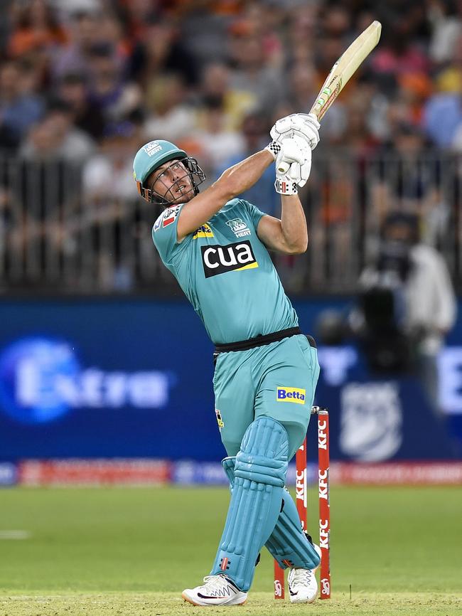 KFC Player of the Week Andrew Ellis is a fan of Chris Lynn and the Brisbane Heat in the KFC Big Bash League. Photo by Stefan Gosatti/Getty Images