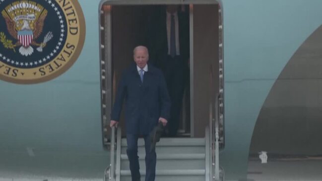 Biden arrives in Japan to attend G7 leaders' summit