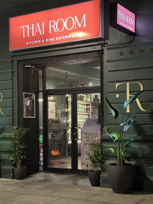 Thai Room’s entrance. Picture: Supplied