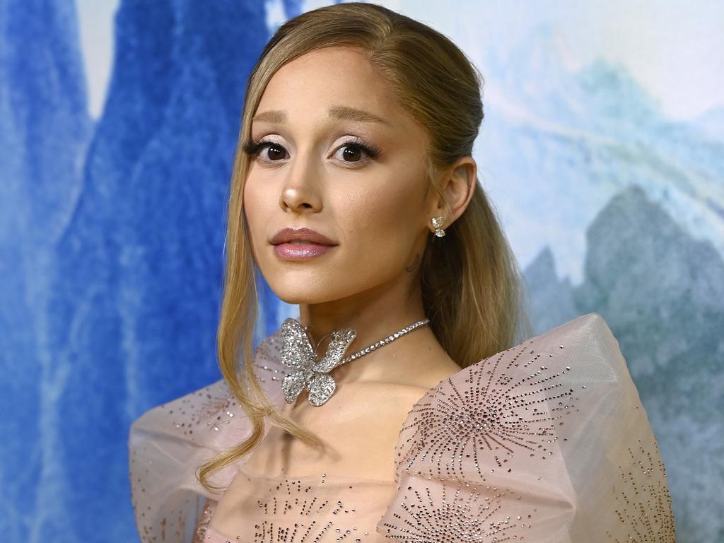 Ariana Grande plays Glinda in the movie adaptation of the Broadway hit. Picture: Saverio Marfia/Getty Images