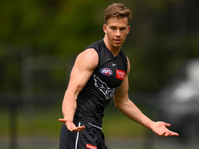 Former Saint Jack Bytel has become a Magpie. Picture: Morgan Hancock/Getty Images