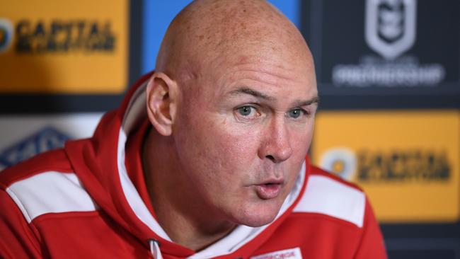 Dragons coach Paul McGregor is under pressure.