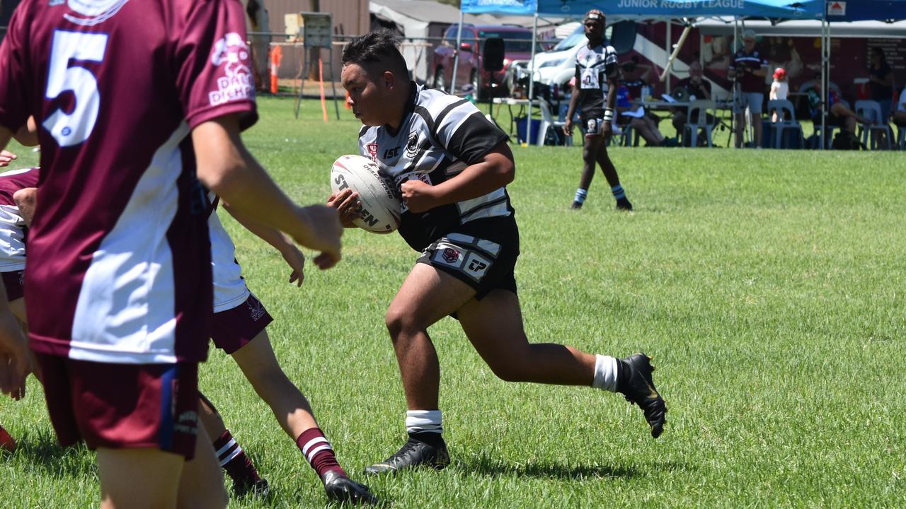 Mitchell Magpies v Dalby Devils U16. Adrian Vowles Cup 2020.