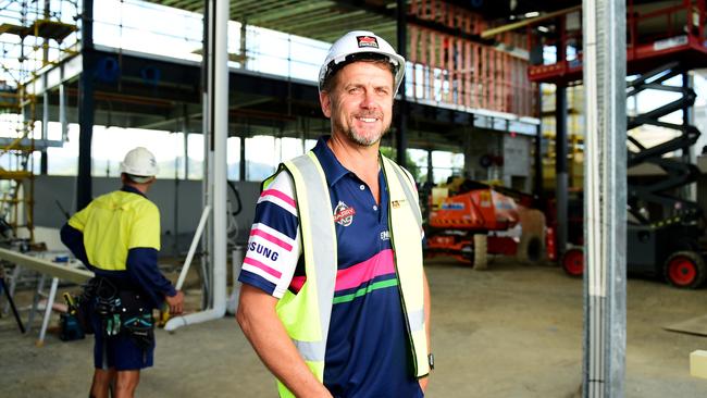 Brothers Leagues Club has been doing a host of redevelopment work during the COVID-19 restrictions. CEO Justin Wilkins in the Garden Bar upgrade