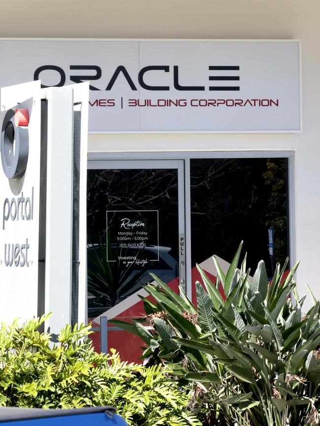 Oracle Homes has collapsed, leaving hundreds of customers and suppliers in the lurch. Picture: Steve Pohlner