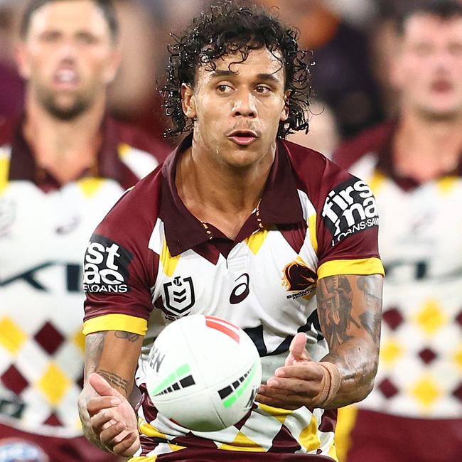 Tristan Sailor was brilliant deputising for Reece Walsh against North Queensland. Picture: Chris Hyde/Getty Images