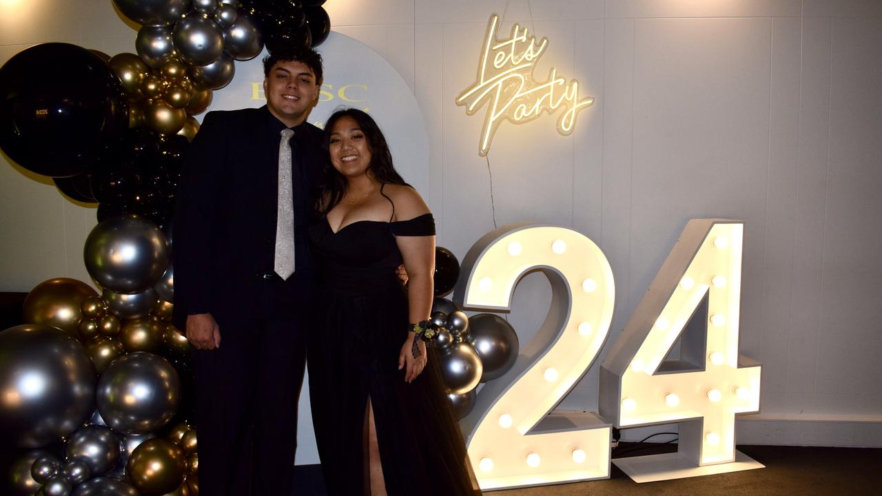 Brisbane Bayside State College formal at Victoria Park marquee in Herston, Brisbane on November 14, 2024. Picture: Grace Koo